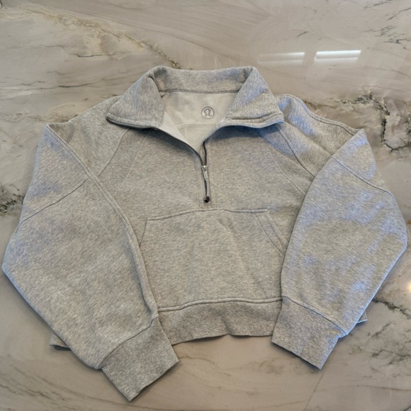 lululemon athletica Tops - Lululemon scuba quarter zip hoodie